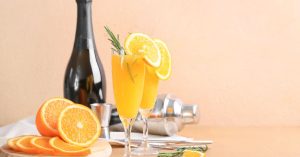 non-alcoholic mimosa