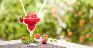 non-alcoholic strawberry daiquiri