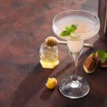 sparkling rose mocktail