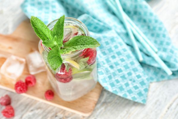 raspberry mojito tequila mocktails