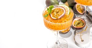 passion fruit mocktails