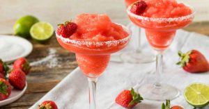 virgin strawberry margarita