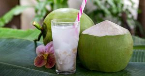 coconut water mocktails