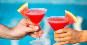 watermelon mocktail