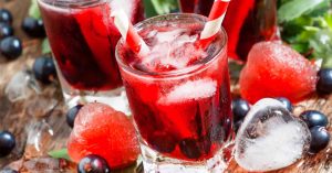 black currant drink