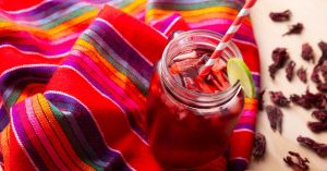 strawberry agua fresca