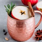 apple cider mule mocktail