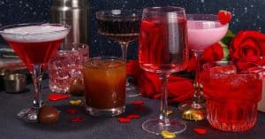 valentines mocktails